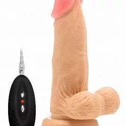 RealRock Vibrator Realistisch Met Afstandsbediening - 15 Cm