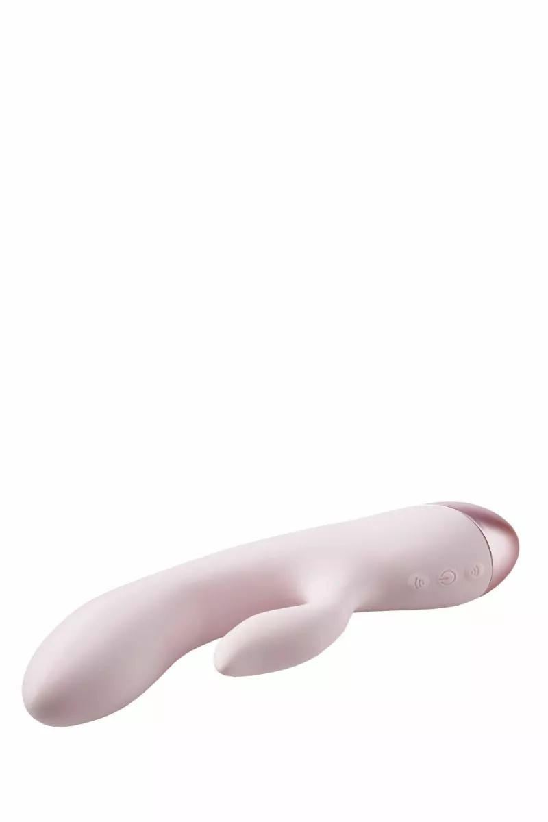 Dreamtoys Rabbit Vibrator Vivre Duo Vibe Coco - Lichtroze 6 Dreamtoys Rabbit Vibrator Vivre Duo Vibe Coco - Lichtroze - Afbeelding 4