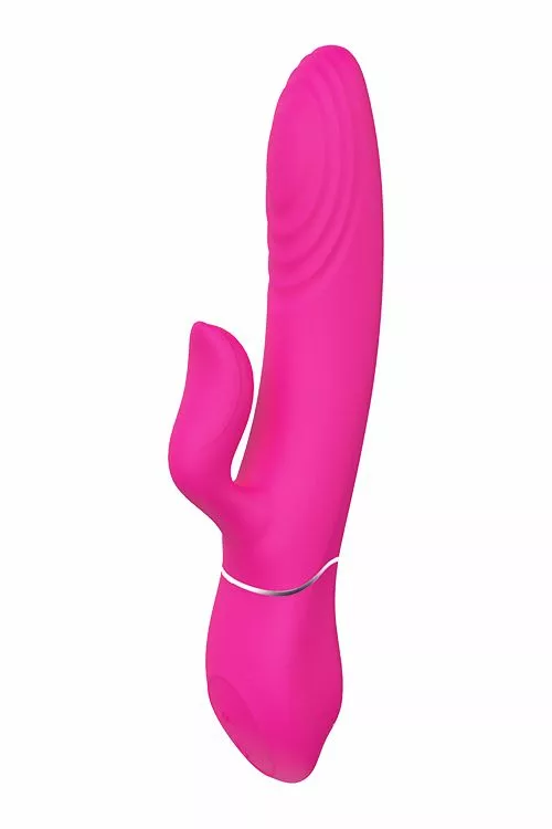 Dreamtoys Vibes Of Love Duo Thruster Vibrator - Roze 7 Dreamtoys Vibes Of Love Duo Thruster Vibrator - Roze - Afbeelding 5