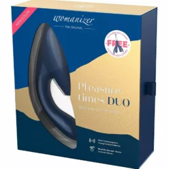 Womanizer Duo - Blauw -Clitoris Vibrators Verkoop womanizer duo blauw verpakt