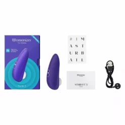 Womanizer Starlet 3 - Blauw -Clitoris Vibrators Verkoop womanizer starlet 3 blauw inhoud verpakking