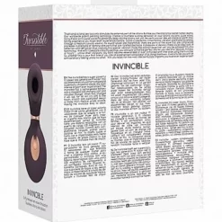 Shots Irresistible Irresistible Zuigende Vibrator Invincible - Paars -Clitoris Vibrators Verkoop zuigende vibrator invincible paars verp ak