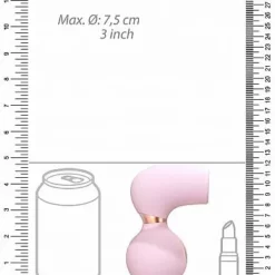 Shots Irresistible Irresistible Zuigende Vibrator Invincible - Roze -Clitoris Vibrators Verkoop zuigende vibrator invincible roze afm