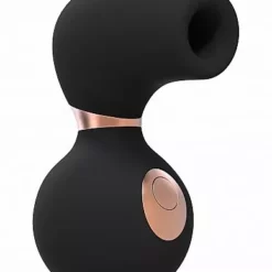 Shots Irresistible Irresistible Zuigende Vibrator Invincible - Zwart