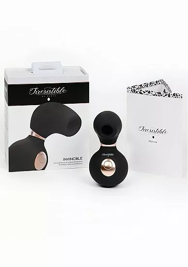 Shots Irresistible Irresistible Zuigende Vibrator Invincible - Zwart 11 Shots Irresistible Irresistible Zuigende Vibrator Invincible - Zwart - Afbeelding 9