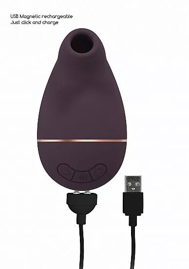 Shots Irresistible Irresistible - Zuigende Vibrator Kissable - Paars 9 Shots Irresistible Irresistible - Zuigende Vibrator Kissable - Paars - Afbeelding 7