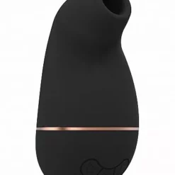Shots Irresistible Irresistible Zuigende Vibrator Kissable - Zwart