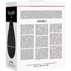 Shots Irresistible Irresistible Zuigende Vibrator Kissable - Zwart -Clitoris Vibrators Verkoop zuigende vibrator kissable zwart ak