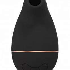 Shots Irresistible Irresistible Zuigende Vibrator Kissable - Zwart -Clitoris Vibrators Verkoop zuigende vibrator kissable zwart bk