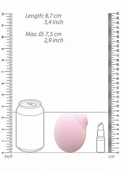 Shots Irresistible Irresistible Zuigende Vibrator Seductive - Roze 5 Shots Irresistible Irresistible Zuigende Vibrator Seductive - Roze - Afbeelding 3