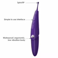 Zumio - X Spirotip Vibrator - Paars -Clitoris Vibrators Verkoop zumio spirotip vibrator paars pb