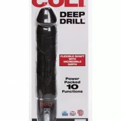 Clitoris Vibrators Verkoop -Clitoris Vibrators Verkoop zwart vibrerende dildo colt deep drill verpakt