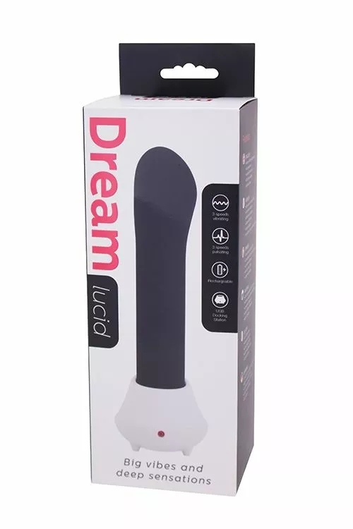 Seven Creations Zwarte Oplaadbare Vibrator - Dream Lucid 4 Seven Creations Zwarte Oplaadbare Vibrator - Dream Lucid - Afbeelding 2