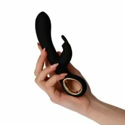 Toyz4lovers Zwarte Rabbit Vibrator Verwarmend -Clitoris Vibrators Verkoop zwarte rabbit vibrator verwarmend hand